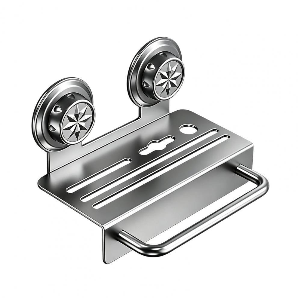 Kitchen Utensil Drying Rack Wall Mounted Carbon Steel Chopstick Rack Heavy Duty Suction Cup Storage Organizer Rust Proof