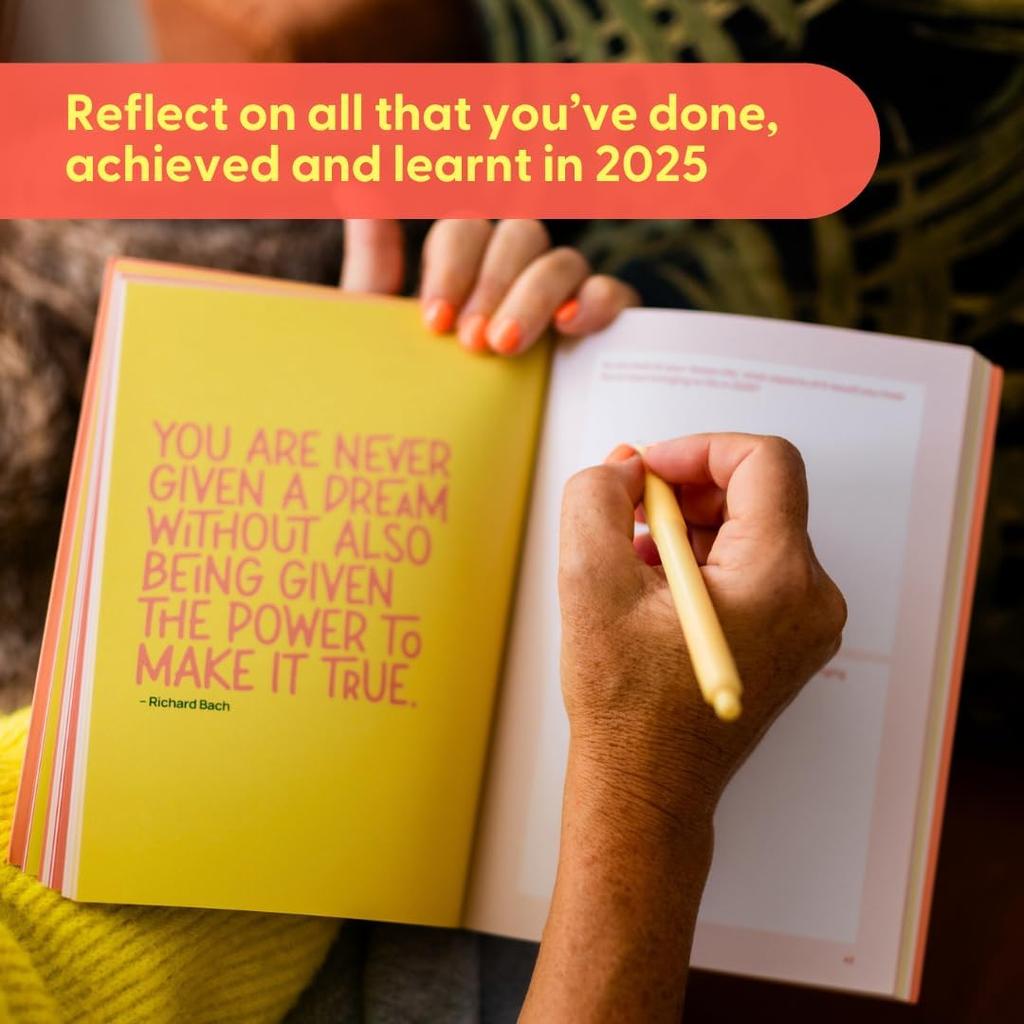 Goodbye 2025, Hello 2026 - A Guided Journal For Self-Reflection, Mindfulness, Dreaming, Growth, Goal Setting and Planning Your Year in 2026