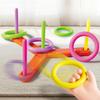 Kids Ring Toss Toy Colorful Throwing Outdoor Activity Game Preschool Intelligence