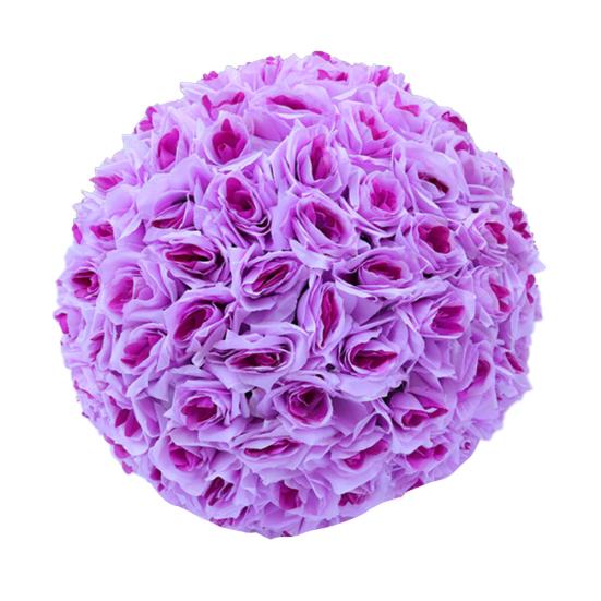 20cm Artificial Rose Silk Flower Ball Hanging Wedding Party Decor Centerpiece