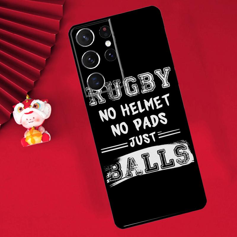 Rugby Football Sport Case For Samsung Galaxy S24 S23 S25 S26 Ultra S20 FE S21 S22 Plus S10 S25 FE Cover Funda