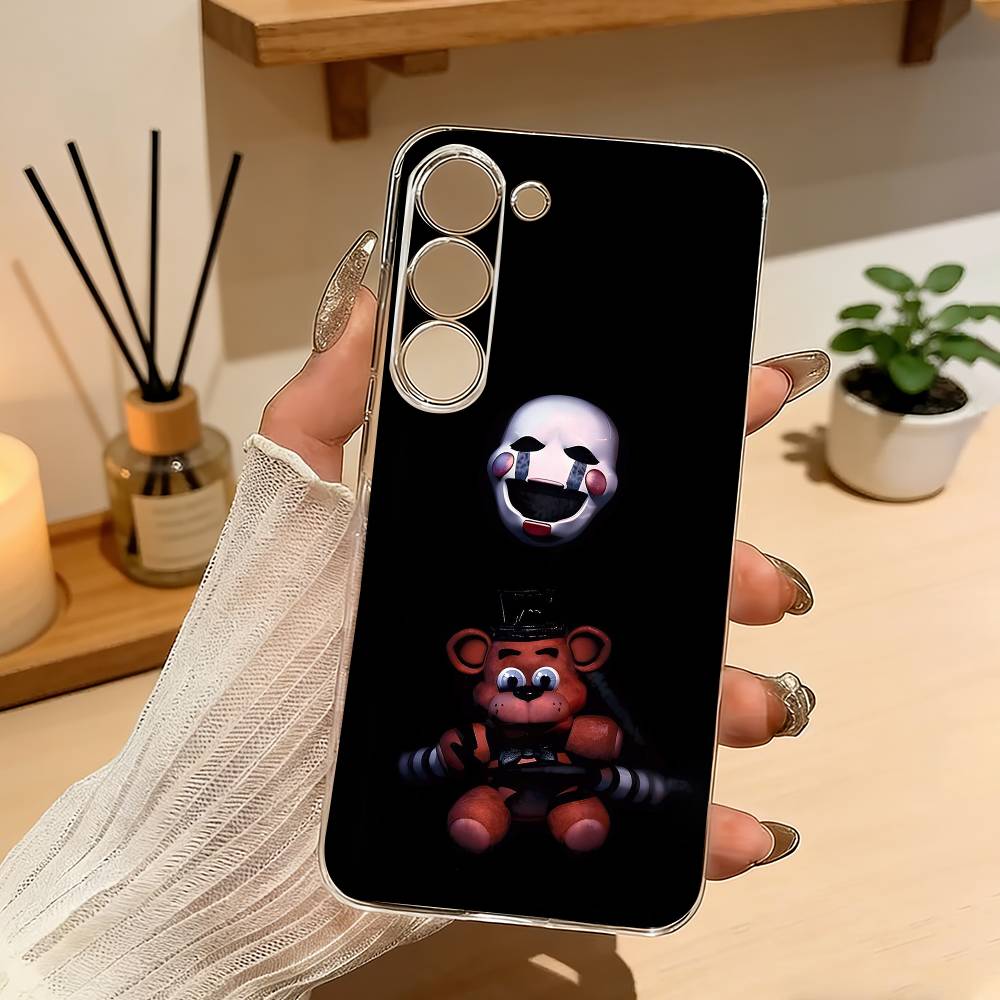 Чехол для телефона Five N-Nights At F-Freddys Fnaf для Samsung Galaxy A71, A70, A52, A51, A40, A30 Прозрачный чехол