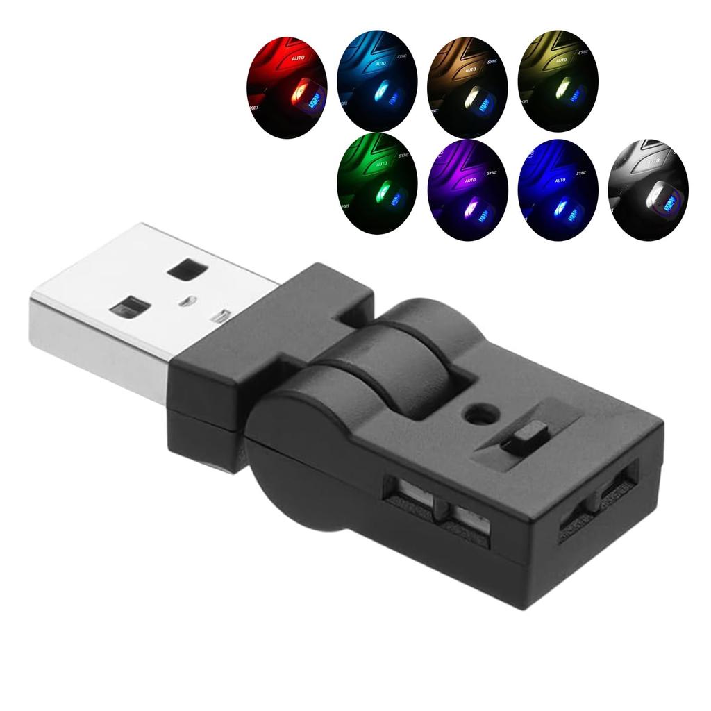 Чешущиеся Автоаксессуары, USB-подсветка, Мини-светодиодная подсветка, Качающаяся автомобильная подсветка, Автоаксессуары, Легко