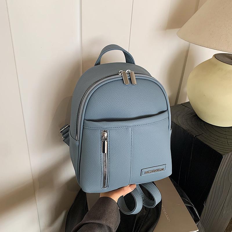 Модный универсальный рюкзак для поездок Женский новый большой вместимости Простой универсальный дорожный маленький рюкзак