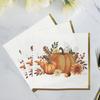 20pcs/Pac 33*33cm 2-Ply Disposable Party Napkin Thanksgiving Pattern
