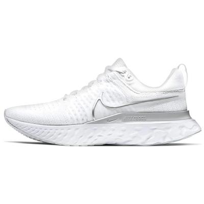 React Infinity Run Flyknit 2 Женские кроссовки White Metallic Silver Pure-Platinum CT2423-102