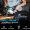 125mm Brushless Angle Grinder Cordless Polishing And Grinding Machine Portable Cutting Power Tool