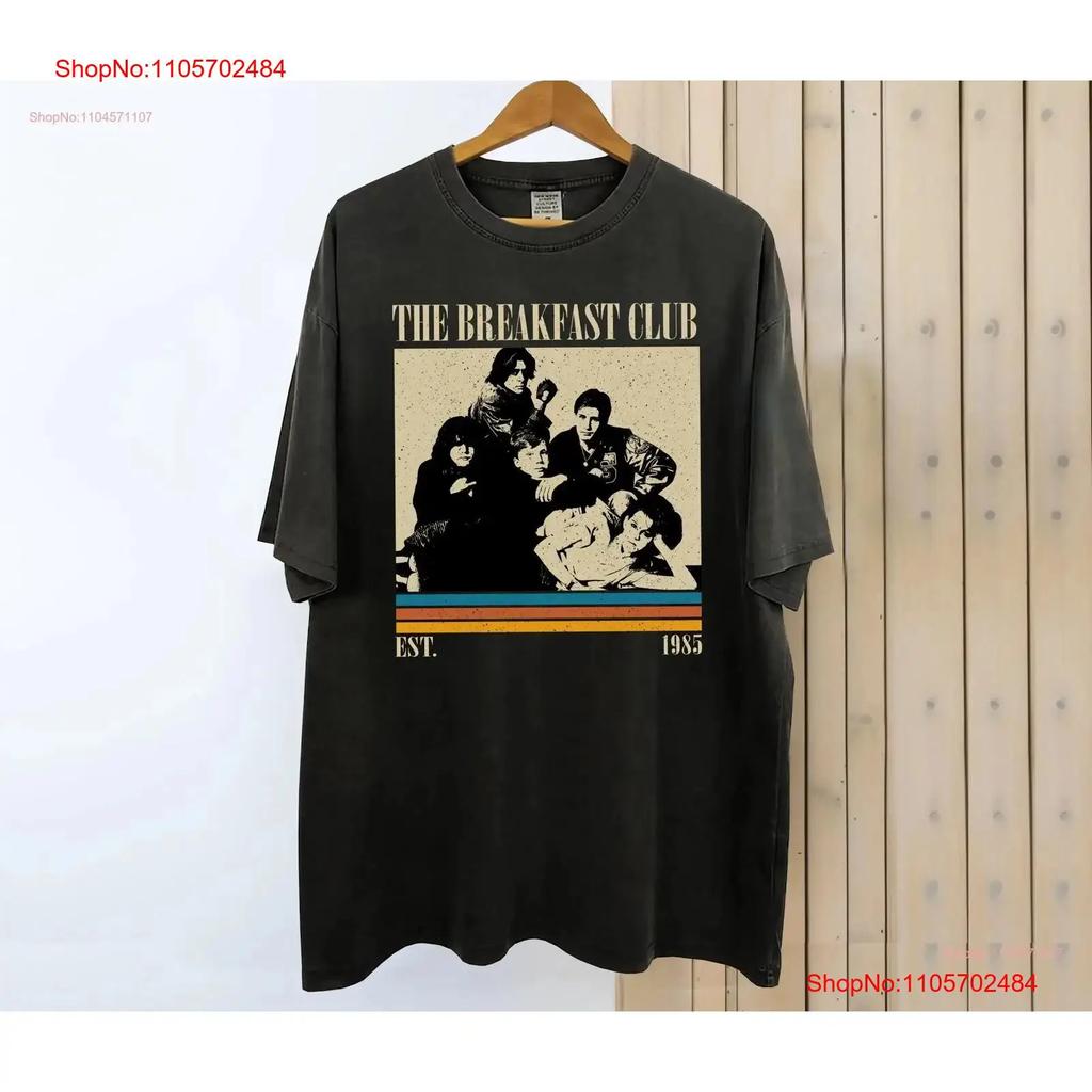 The Breakfast Club Movie T Shirt Film Vintage Retro Classic s for him vintage Washed Stretched Comfortable homme Versatile