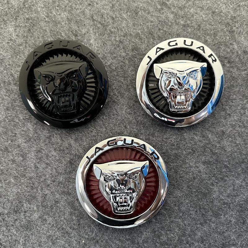 Car Front Rear Logo Auto Grille Emblem Sticker Accessories For Jaguar X S F XF XE XJ XK XEL XFL XJL XJ6 XJS XKR XFR F-Type F-Pac NN52