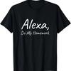 Alexa Do My Homework Funny Joke Kids Youth T-Shirt