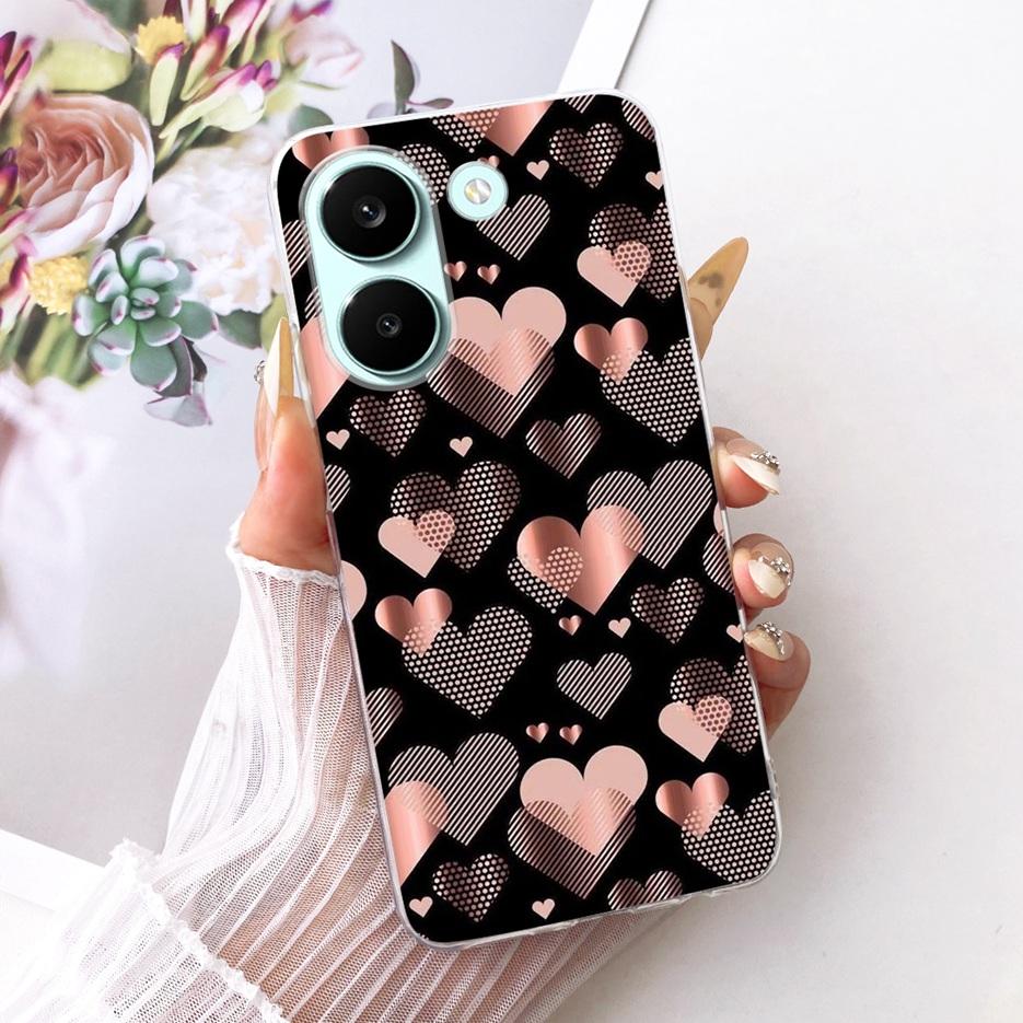 For Xiaomi Poco X8 Pro 5G Case Cute Cat Peacock Painted Cover Soft Slim Phone Case For Xiaomi Poco X8 Pro Max PocoX8 Pro 5G Bags