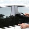 Fit For Hyundai Accent HC/YC Verna Solaris 2018     Glossy Black Pillar Posts Door Window Decal Sticker Cover