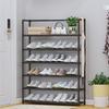 4/5/6 Layer Bedroom Shoe Rack Simple Dust-proof Shoe Rack Storage Rack Large Capacity Simple Multi-layer Shoe Racks With Armrest