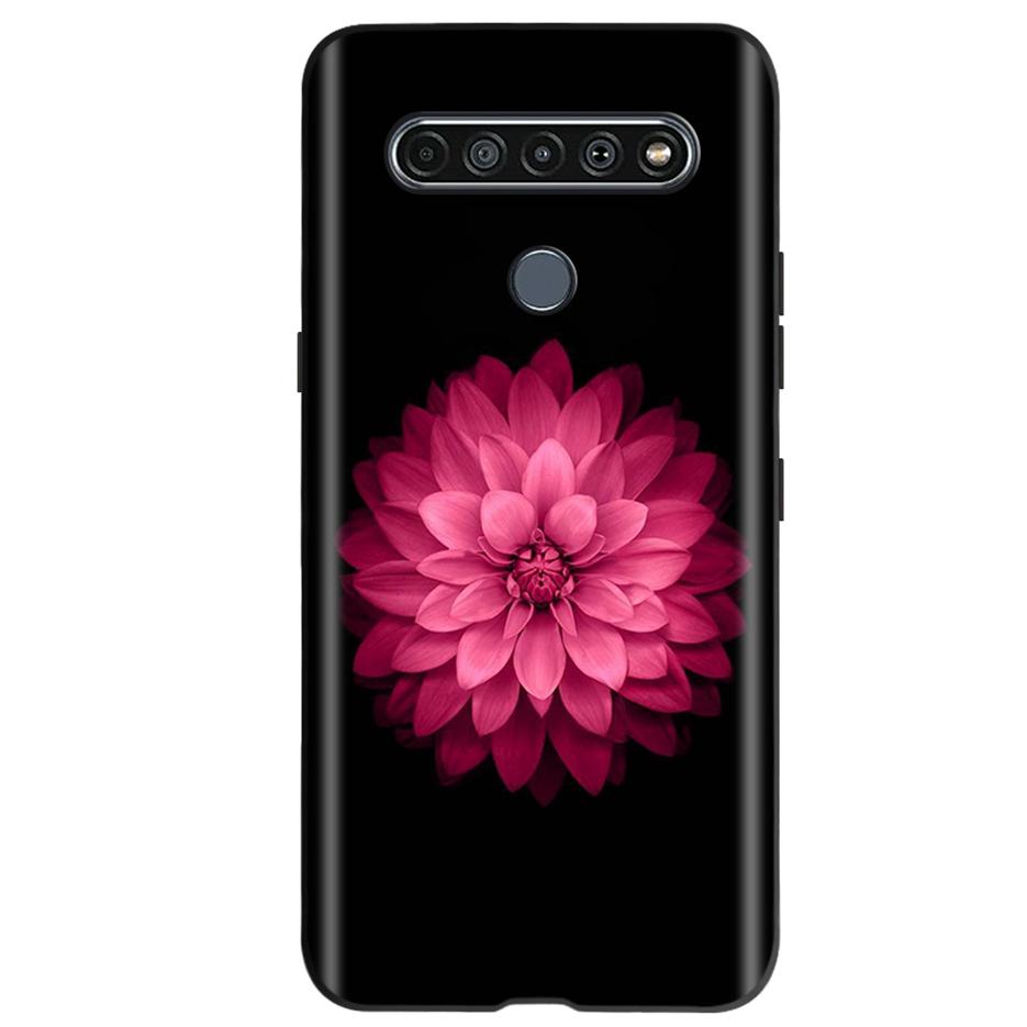 Чехол для LG K61 2020 Милый Кот Бабочка Мягкий Силиконовый Ударопрочный Чехол для Телефона Для LG K61 K 61 Fundas Case LGK61 Coque 6.53'' Shell