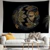 Eye Of The Moon Tapestry Wall Hanging Abstract Mysterious Art Witchcraft Bohemian Hippie Tapitz Bedroom Home Decor