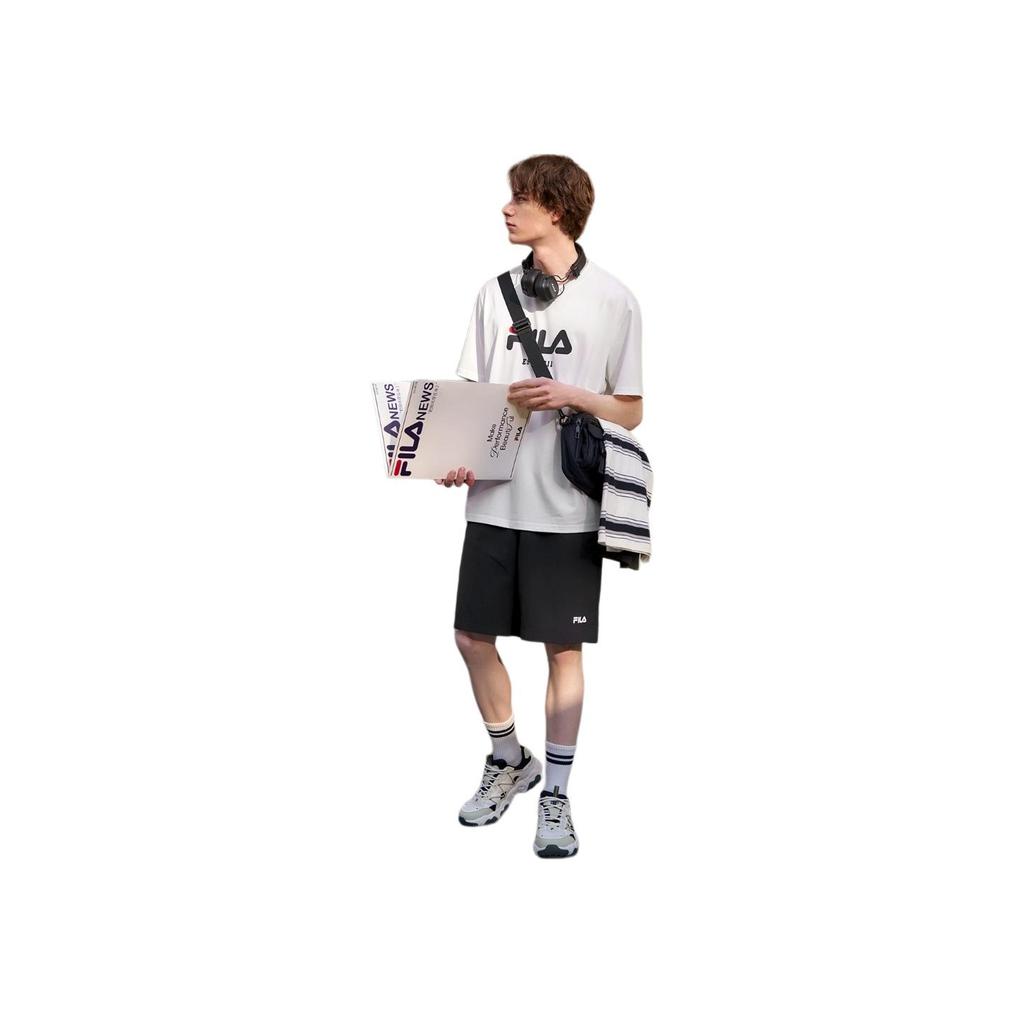 Новые повседневные шорты FILA ORIGINALE мужские, цвет угольно-черный BK F51M529802F-BK