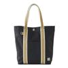 Hanpu Kobo Tote Bag Bag for Women and Large Canvas LINE 3J45 Black [Tote Men, A4, Capacity, Tote, Tote, Canvas]
