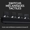 Clavier gamer - Filaire - Logitech G - G413 TKL SE - AZERTY - Rétroéclairé - Noir