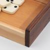 Набор домино для взрослых Классические настольные игры Двойной набор домино с фишками-спиннерами с деревянным кейсом 2-4 игрока Шахматы