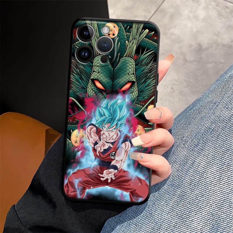 Чехол для телефона Apple iPhone 11 17 Pro Max 15 Pro 7 8 XR XS MAX 16 12 Air 14 13 Гоку Крутой Dragon Ball