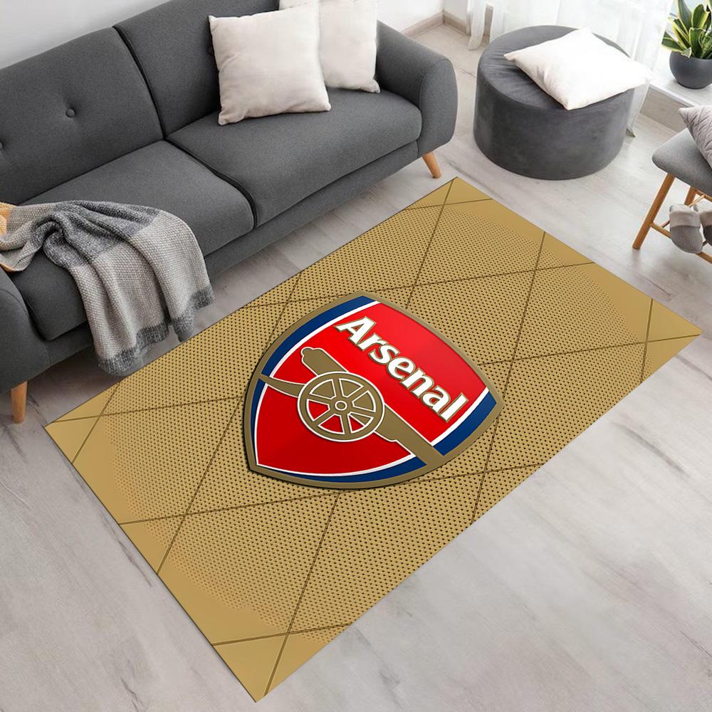 Arsenal Floor Rug Office Rug Perfect for Foyer Playrooms Game Room Dormitory Antislip Carpet Anime Office Decor Best for Christmas
