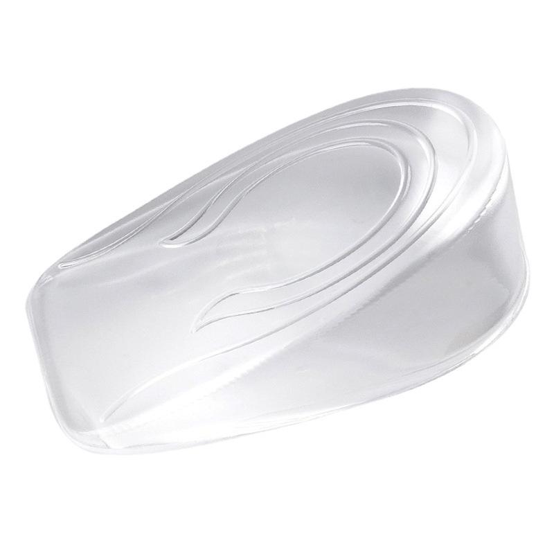 Невидимые амортизирующие силиконовые вставки на пятке: Нескользящие, моющиеся, унисекс, половинного размера.