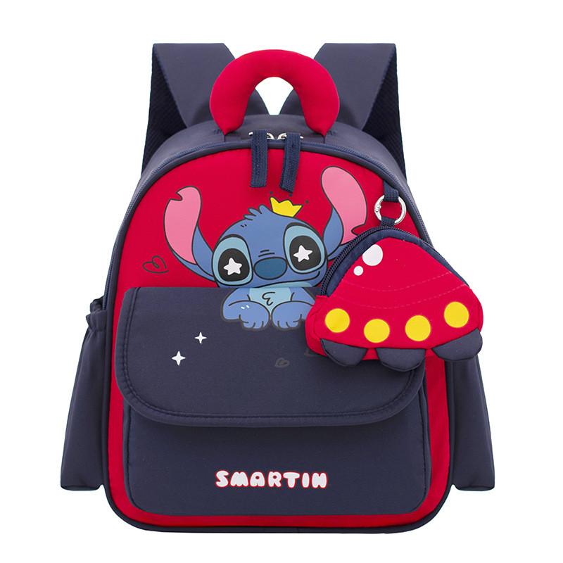 Детский рюкзак Lilo Stitch из нейлона для детского сада и школы