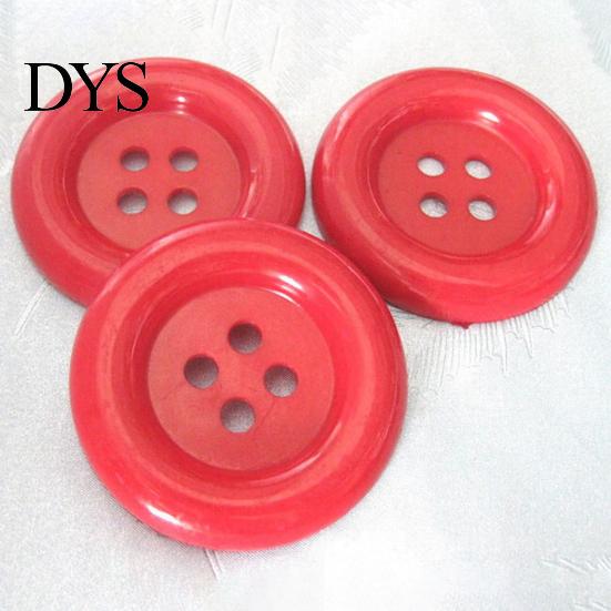 Large Plastic Buttons for Crafts 5Pcs Four-Hole Sewing Buttons, Oversized Craft Creative Colorful Crafting Fabric Projects DIY And Clothing Decoration