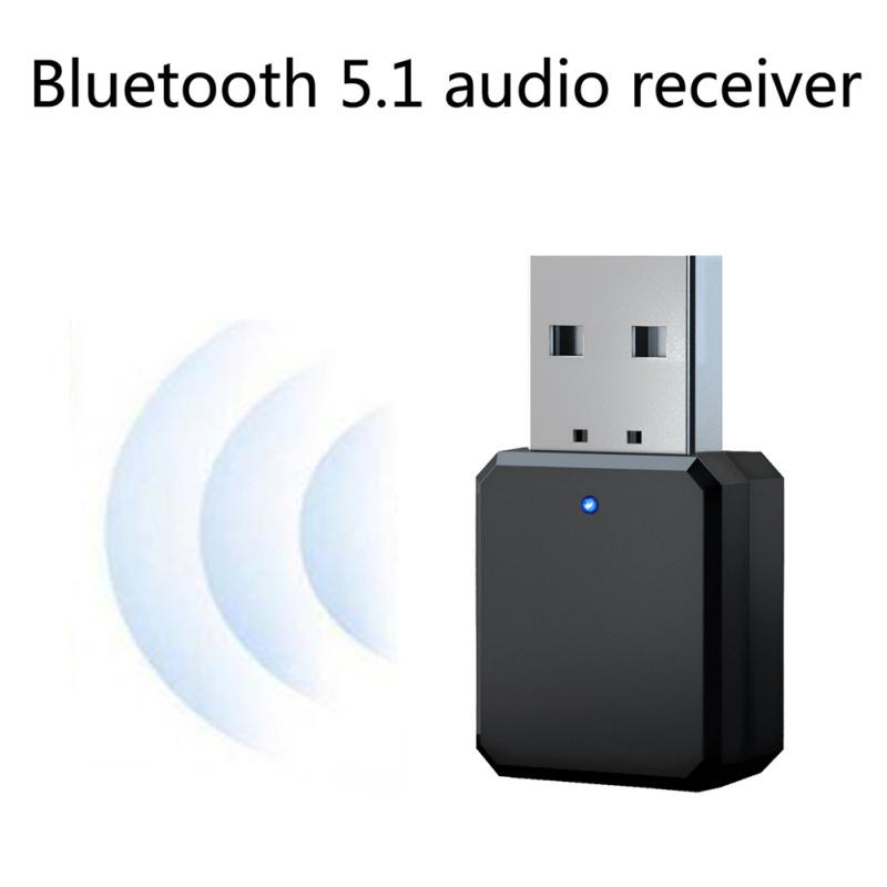 Bluetooth-совместимый аудиоресивер V5.1 Usb Aux двухрежимный выход двухканальный стереоконвертер