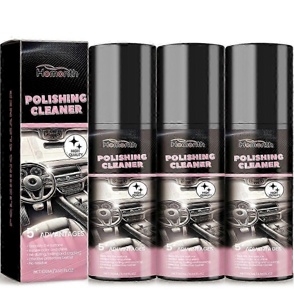 Polishing Cleaner For Car Interior Detailing Rubber Leather Automotive Interior Polishing Agent Detailer And Cleaner Renew