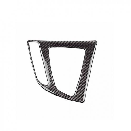 Carbon Fiber Decal Gear Shift Panel Cover Trim Parts For BMW 3 4 F32 F30 F34 GT