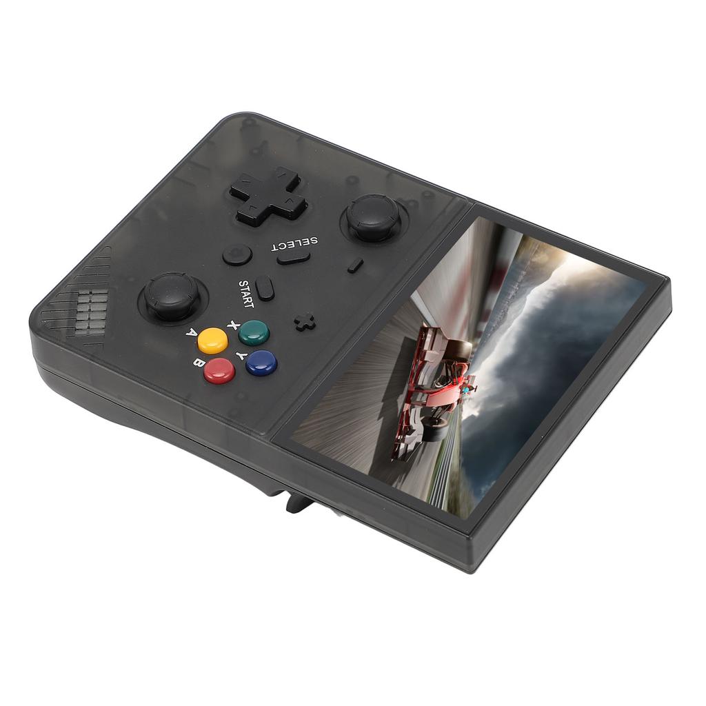 Портативная ретро-игровая консоль с экраном 4,3 дюйма 4K HD, прозрачным черным цветом, портативная игровая консоль