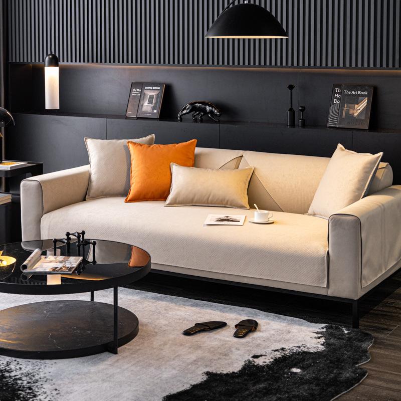 Waterproof Sofa Cushion Anti-Scratching Four Seasons Universal Non-Slip Modern Pet Overlay Sofa Covers