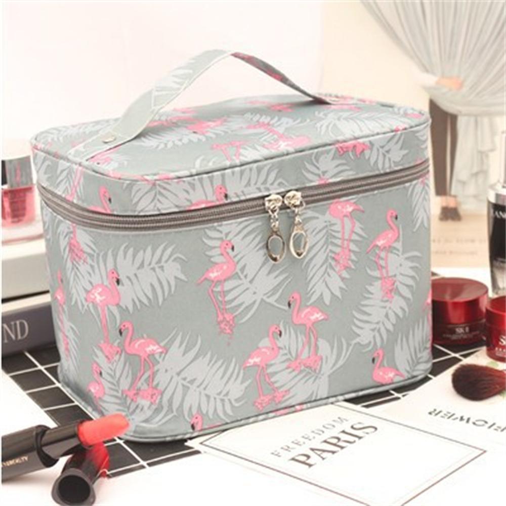 Large Capacity Portable Cosmetic Bag For Women Waterproof Makeup Bag Toiletries Organizer Storage Cases Zipper Wash Beauty Pouch
