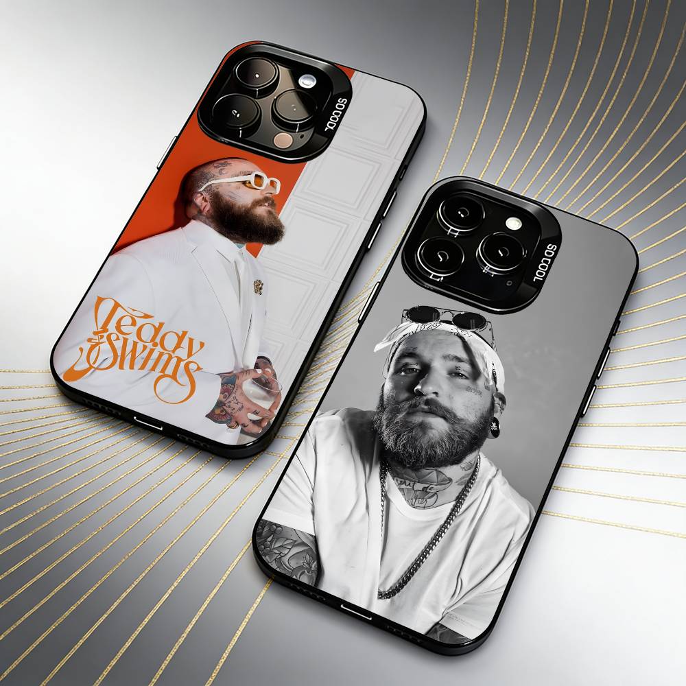 Потерянный Контроль Т-Тедди Плывет-с Чехол для Телефона Для iPhone 16 17 15 14 12 13 Pro Max Черный Цвет Ударопрочный Чехол