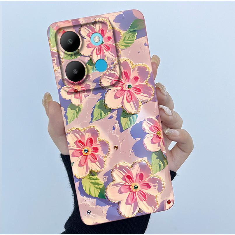 Чехол для Infinix Smart 7 X6515 Smart 7 HD X6516 Модный Простой Чехол Мягкий Силиконовый Чехол для Телефона Для infinix Smart7 Plus Чехлы