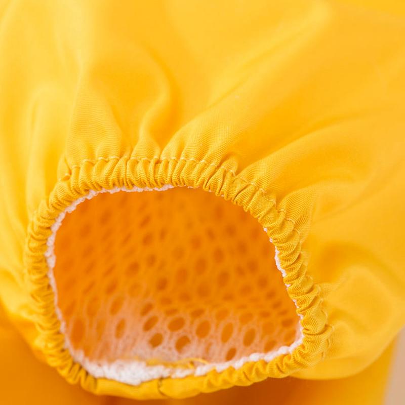 2025 Новый маленький плащ для собак Четыре фута водонепроницаемый все включено плюшевый пончо плащ для домашних животных маленький и средний размер для собак Bi Xiong Bomei