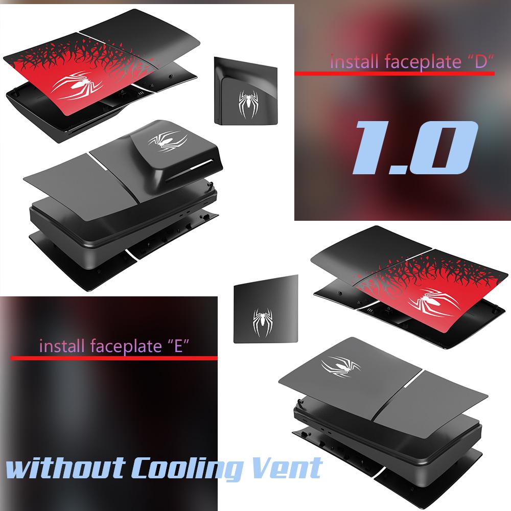 Лицевая панель для Playstation 5 Slim Disc Digital Edition PS5 Cover Skin Лицевые панели