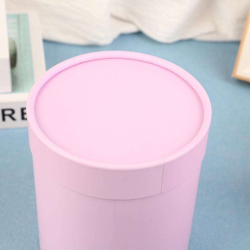 1Pc Flower Box Rose Bouquet Boxes Round Box Flower Arrangement Wedding Decor