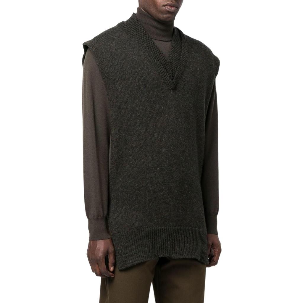 Maison Margiela Vests Unisex Black Moderate SI1TH0001S18064695F