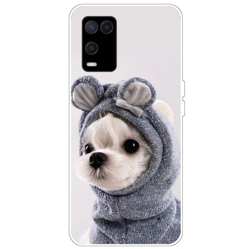 Чехол для OPPO A54, задняя крышка для телефона OPPO A54, 5G, 4G, чехол CPH2239 CPH2195 OPPOA54 A 54, силиконовый мягкий бампер, черный чехол из ТПУ