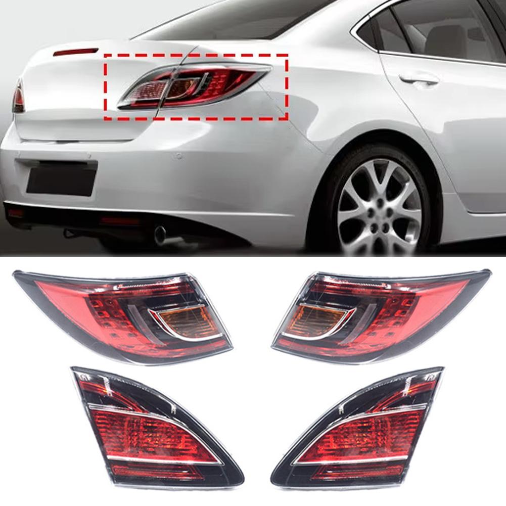 1PC Car Rear LED Tail Lights Tail Brake Stop Signal Rear Lamp for Mazda 6 GH 2009-2012