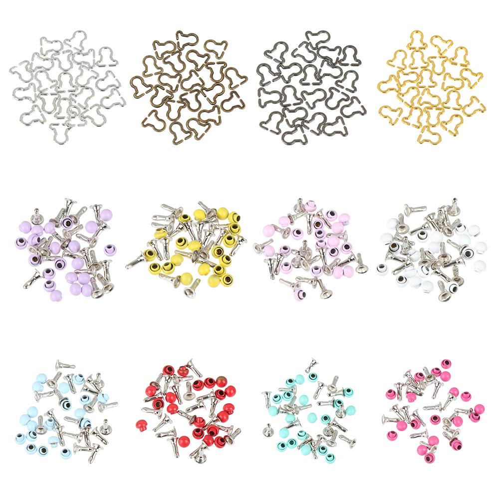 Toys Sewing Accessory DIY Dolls Buckles Trousers Bags Accessories Doll Belt Buttons Metal Buckle