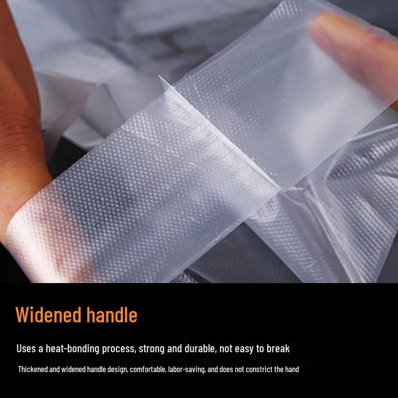 WINSTAN WZYT10 Heavy-Duty Plastic Shopping Bags
