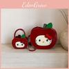Red Sweet Adorable Design Mini Shoulder Bag For Kid Daily Use