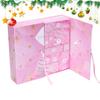 2025 Christmas Countdown Calendar Refillable Candy Holder 24-Day Empty Calendars to Fill gift box For Winter Holiday Xmas Box