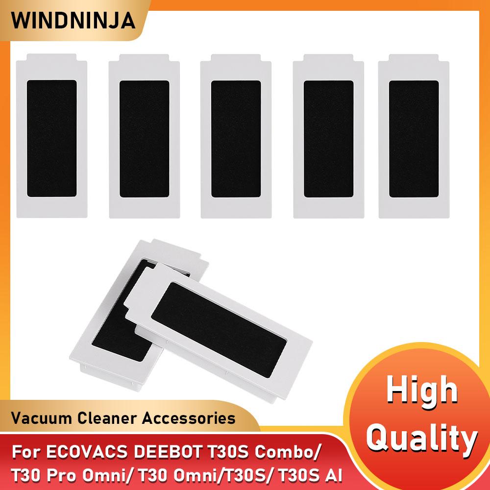 HEPA Filter For ECOVACS DEEBOT T30S Combo T30 Pro Omni T30 Omni T30S T30S AI T30S CARE T30S Pro T30C Pro for Yeedi M12 Pro+ Robot Vacuum Cleaner