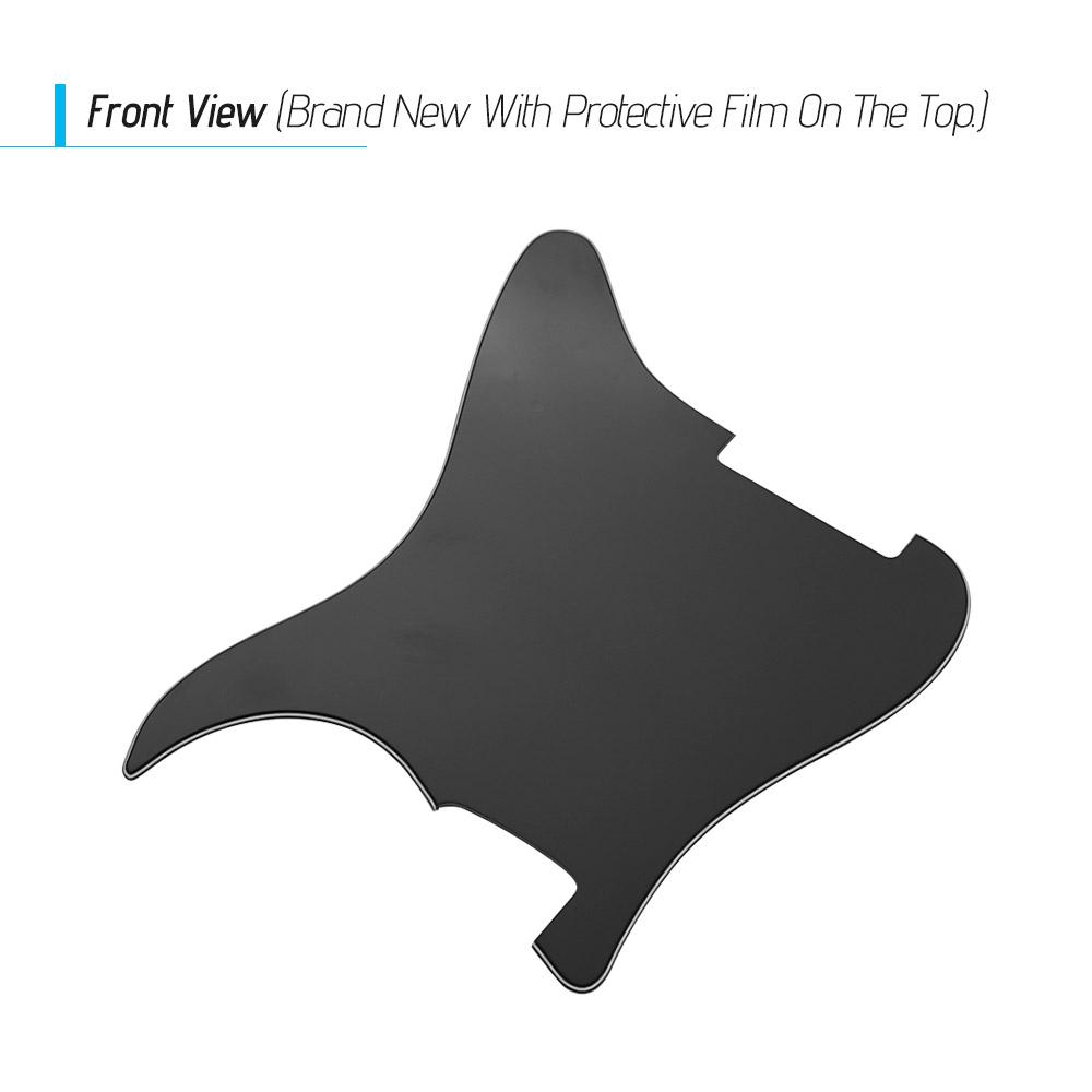 3-слойная гитарная накладка для электрогитар American ST DIY, защитная пластина на заказ, черная