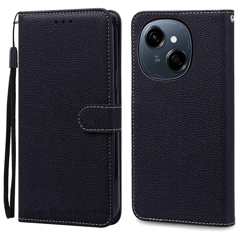 Для Tecno Spark go 1 Чехол-книжка из кожи Чехол-книжка из мягкого силикона для Tecno Spark go 1 Чехол-книжка с магнитным покрытием Fundas