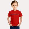 Kids Boys Clothes Simple Paris Letter Print Short Sleeve T Shirt Children Boys  Casual Comfortable Tees Children Top